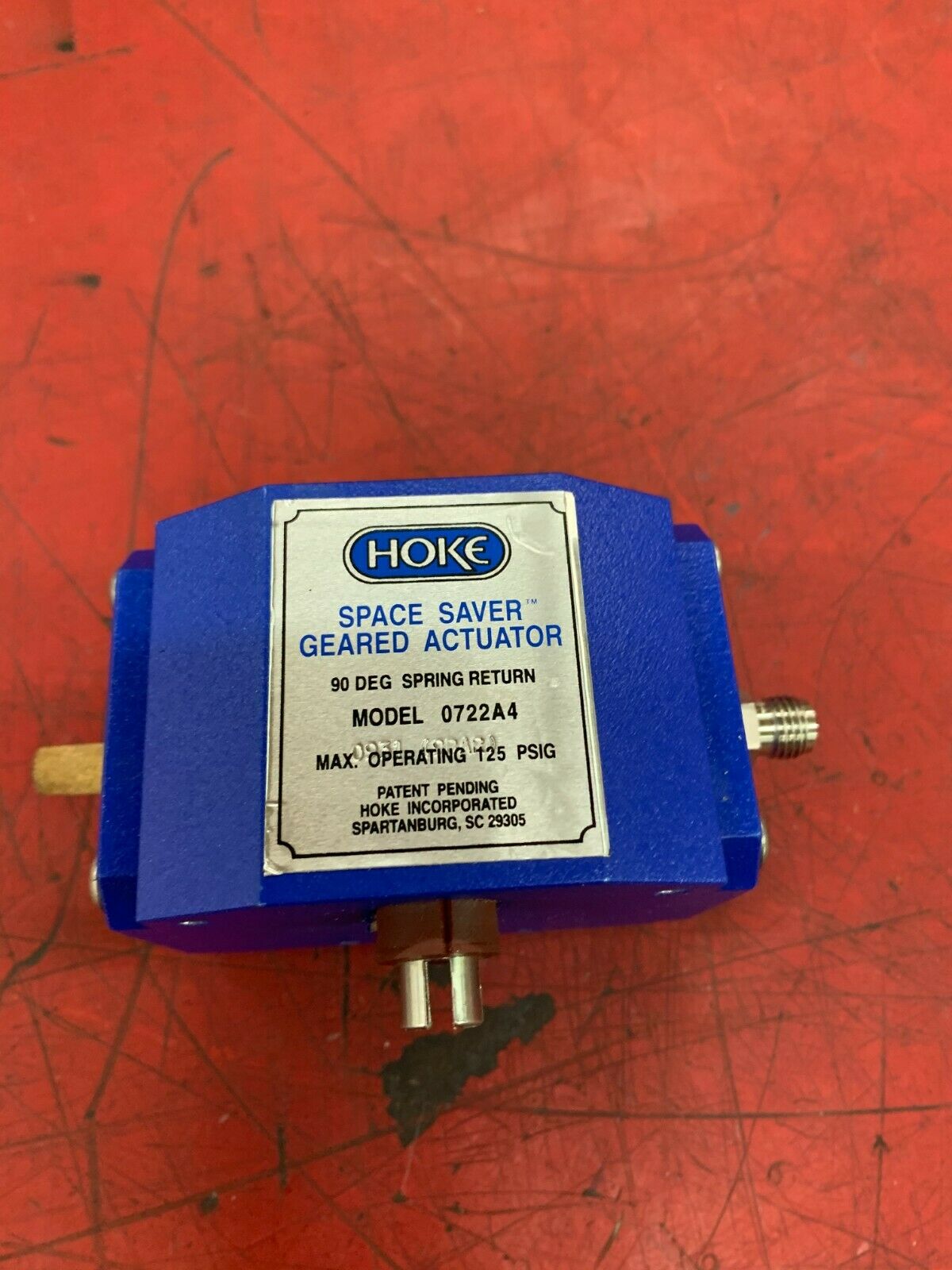 USED HOKE ACTUATOR 0722A4