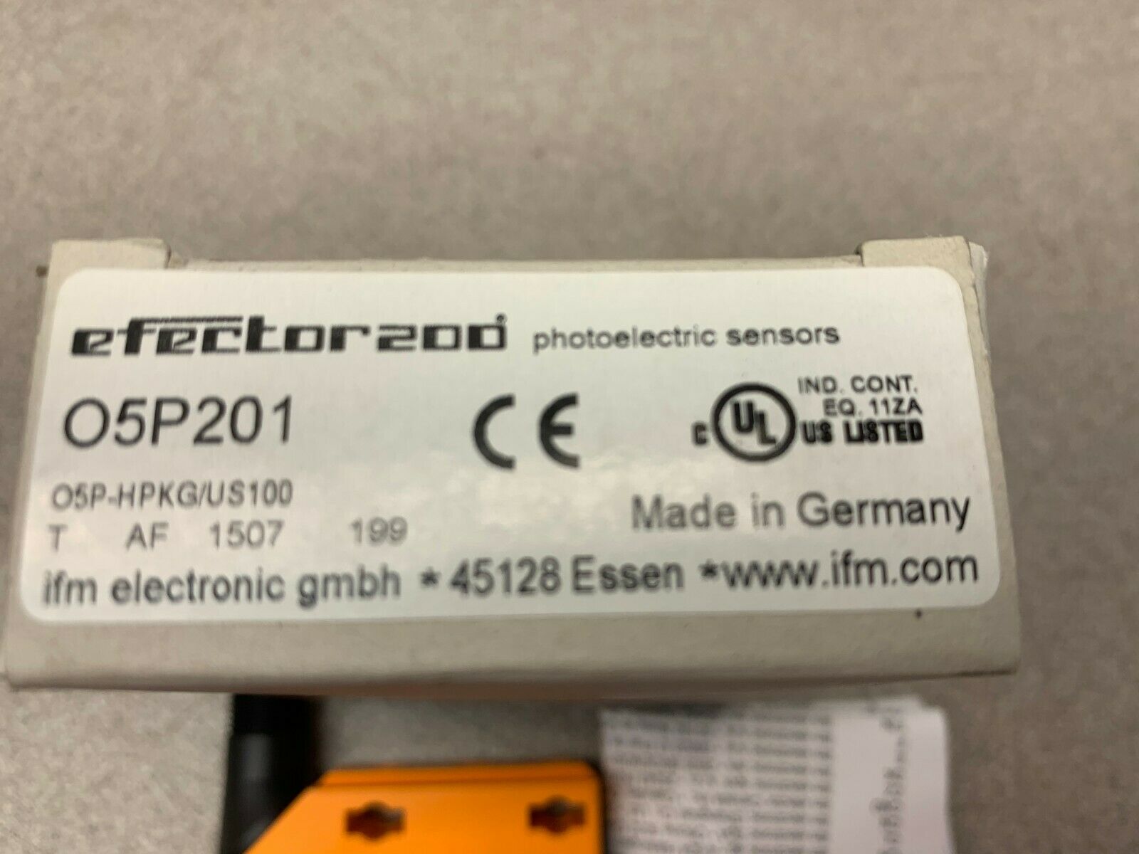 NEW IN BOX IFM SENSOR O5P-HPKG/US100