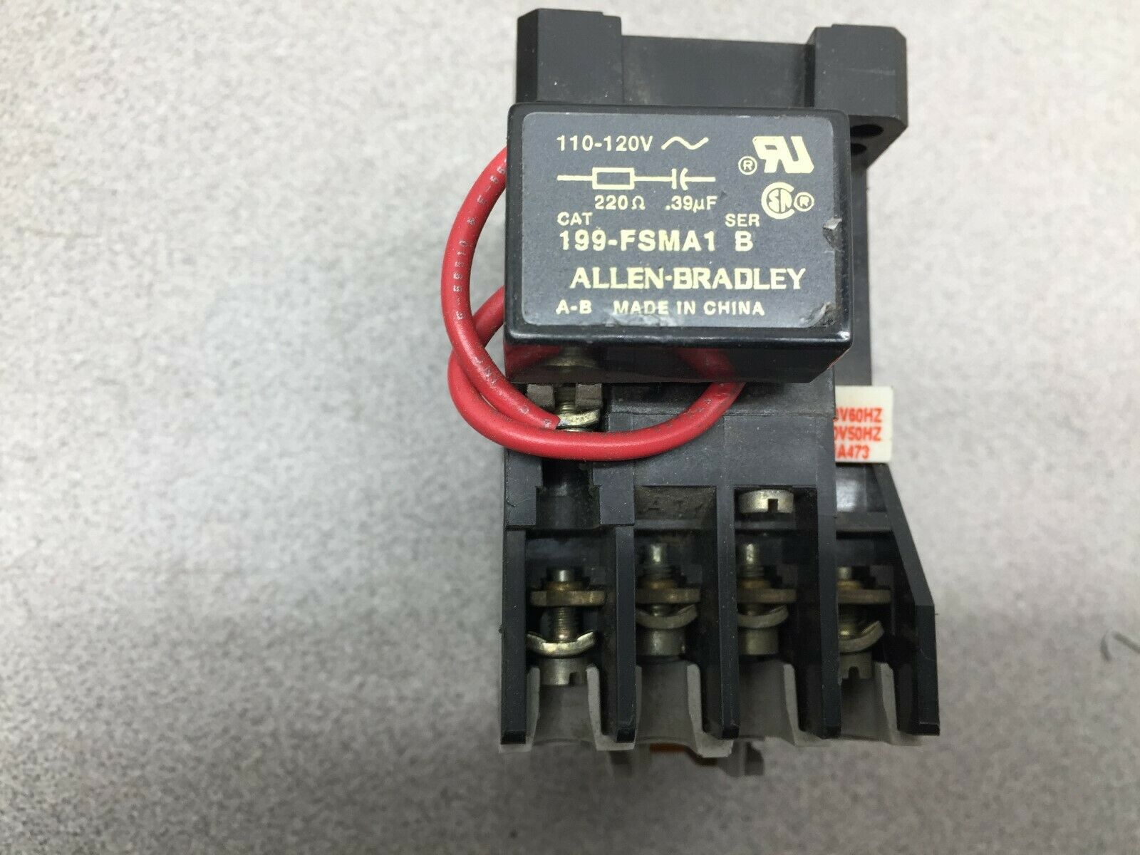 USED LOT OF 12 ALLEN BRADLEY 120VAC COIL 4POLE 10AMP CONTACTOR 700-F400A1