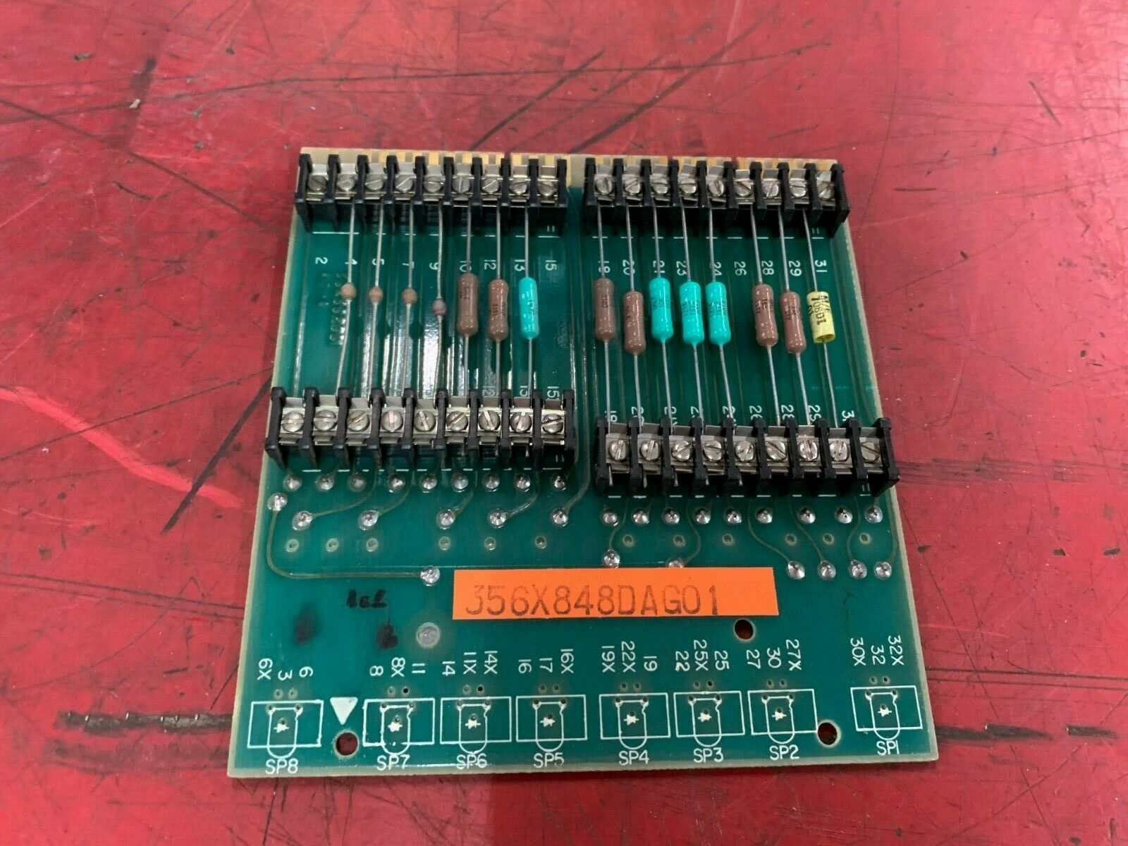 USED GENERAL ELECTRIC 356X848DAG01 CIRCUIT BOARD 36A352952AC-A