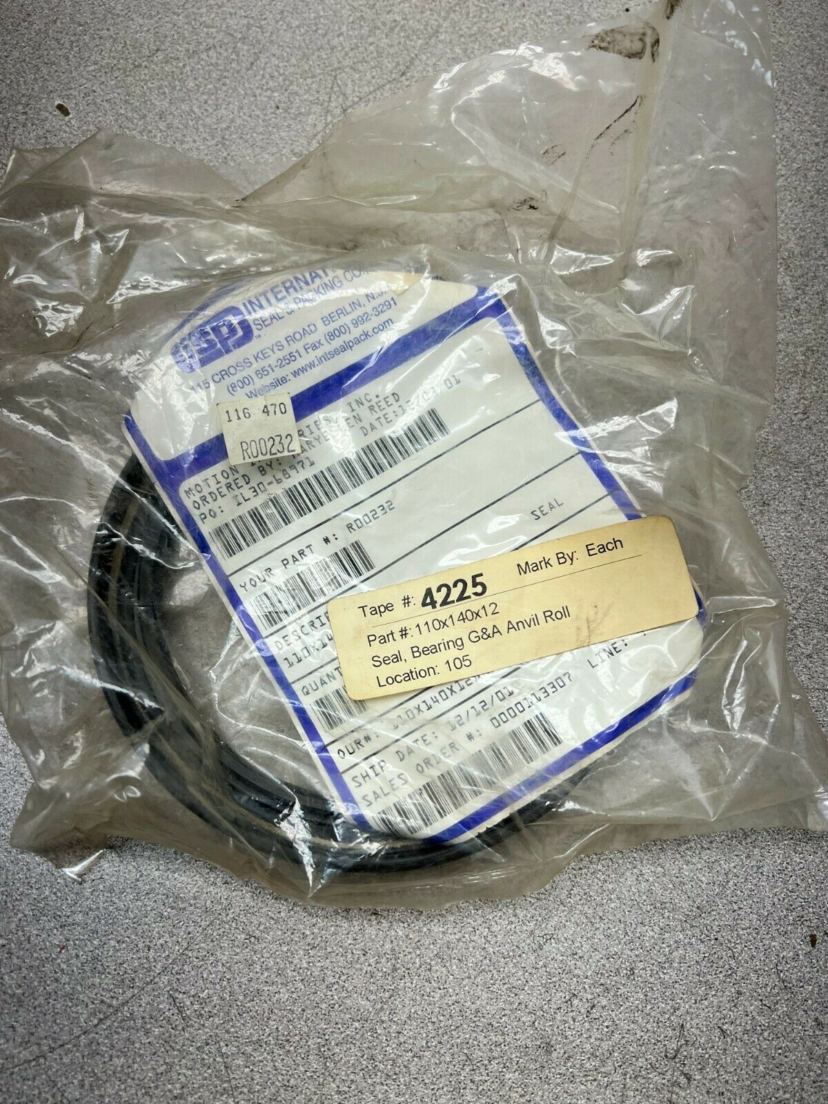 NEW IN PACKAGE ISP SEALS R00232