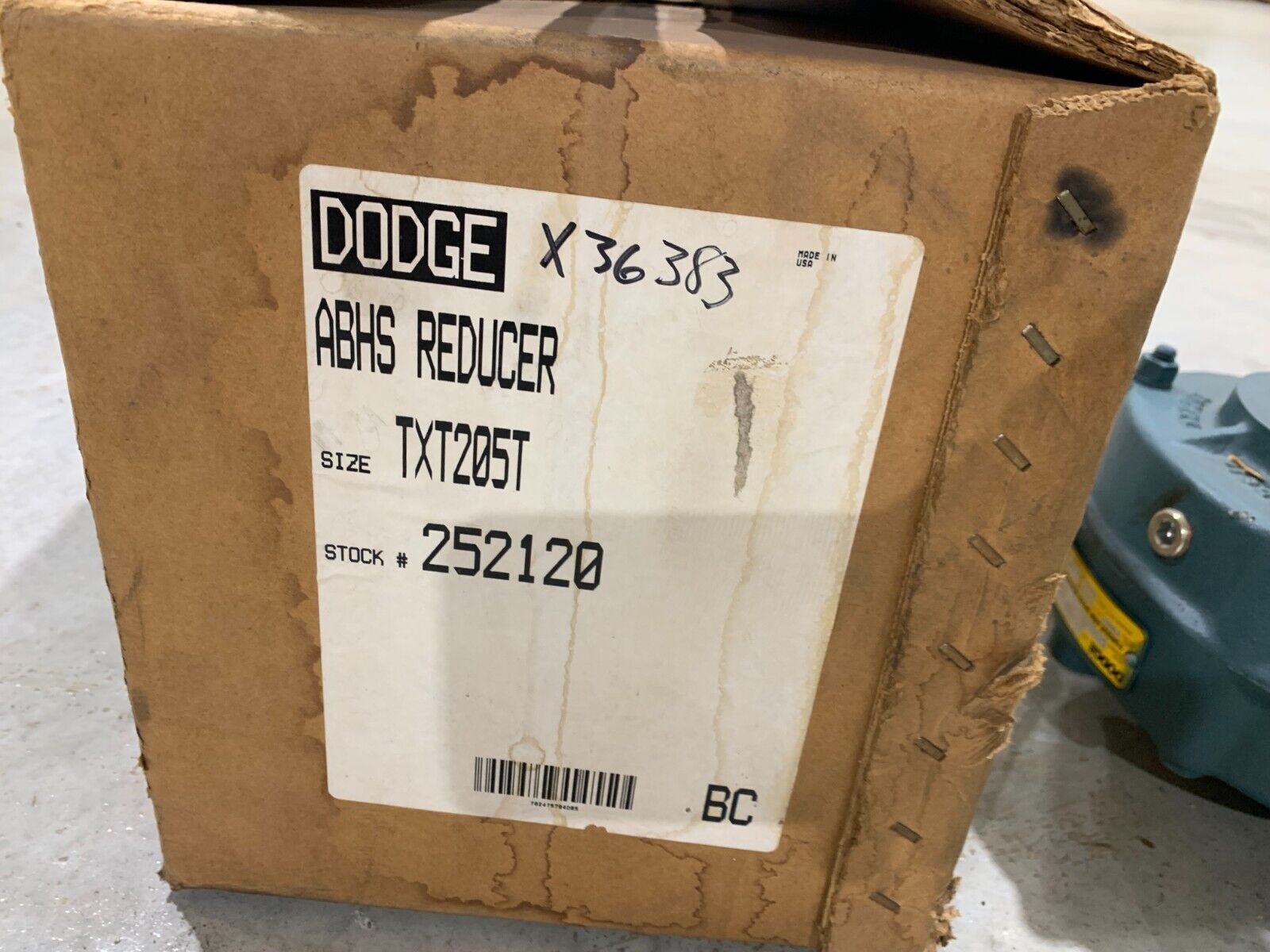 NEW IN BOX DODGE 252120 TORQUE ARM SPEED ABHS REDUCER TXT205T ABHS205