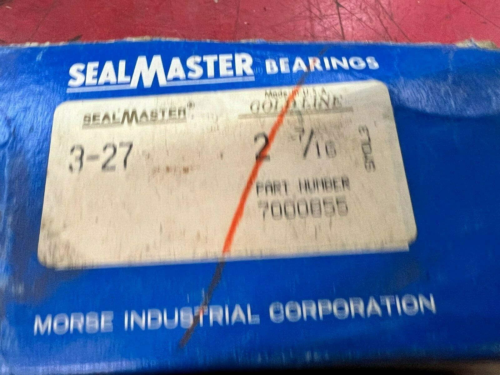 NEW IN BOX SEALMASTER BEARING INSERT 3-27