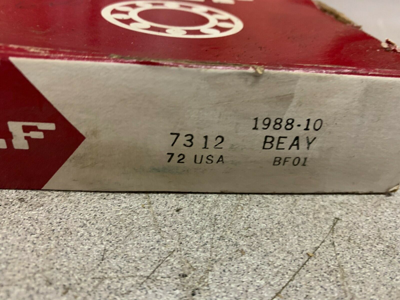 NEW IN BOX SKF BALL BEARING 7312 BEAY