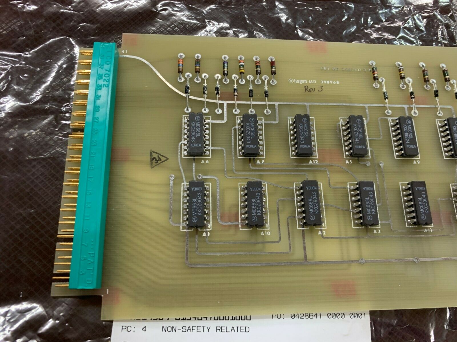 NEW NO BOX WESTINGHOUSE CIRCUIT BOARD 398968