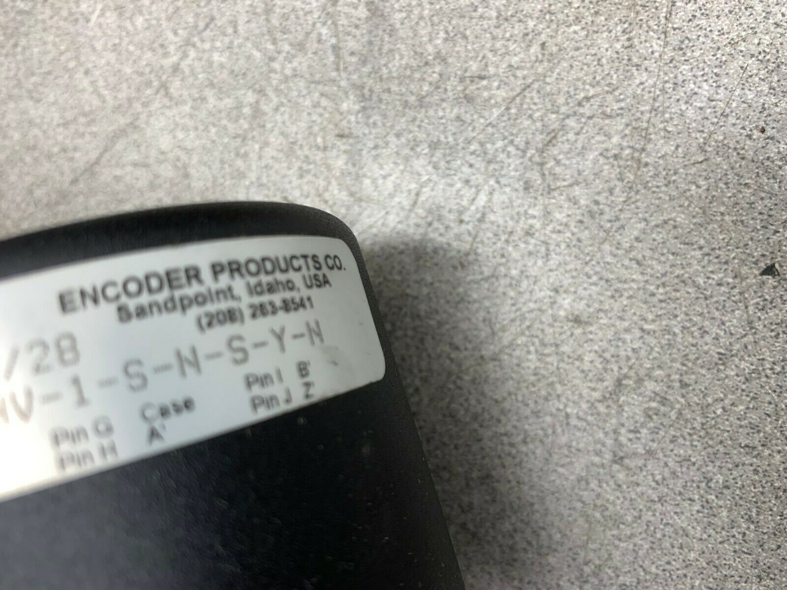 NEW IN BOX ACCU-CODER ENCODER 725I-S-S-1000-R-HV-1-S-N-S-Y-N