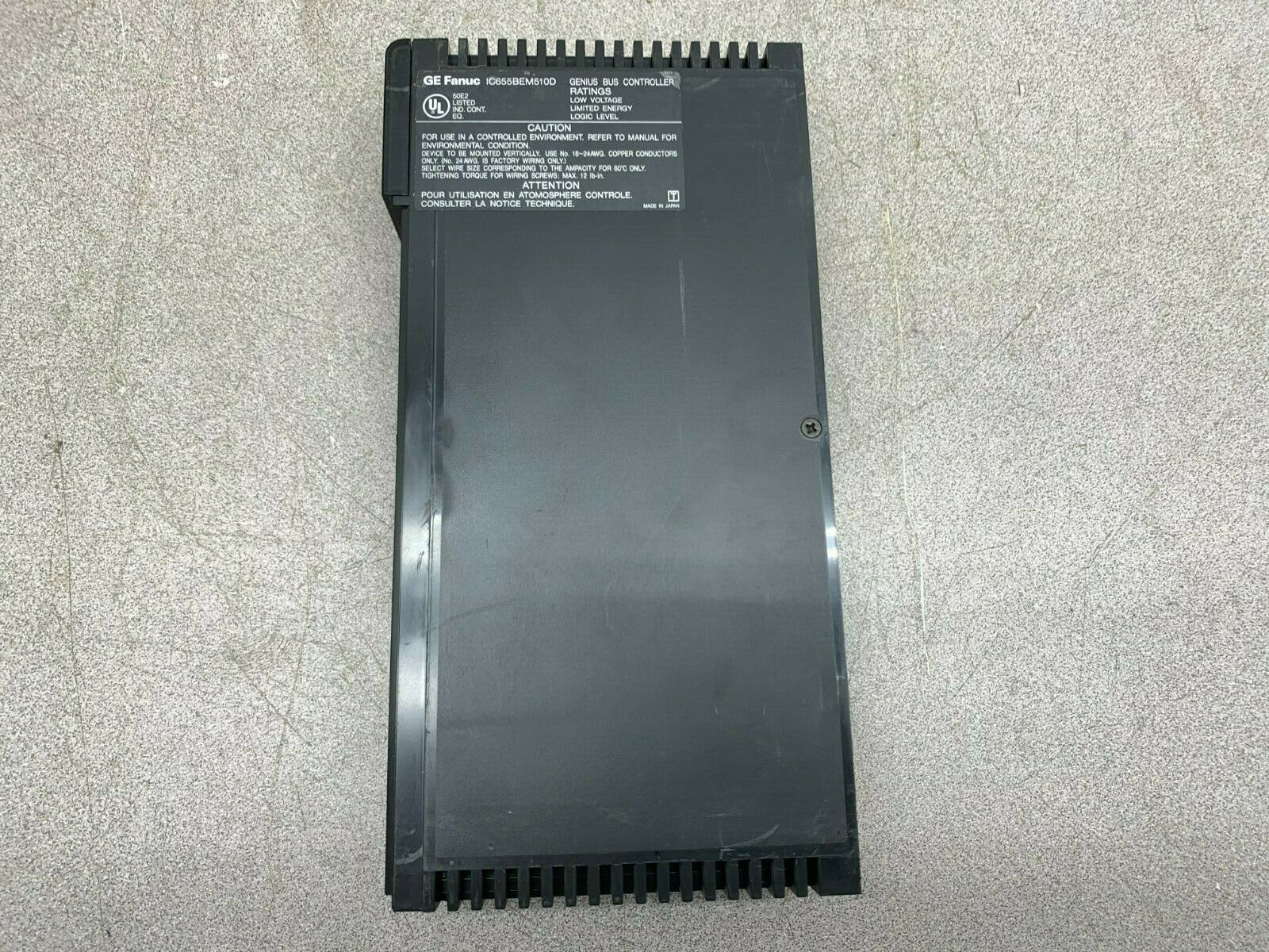 USED GE CONTROLLER IC655BEM510D