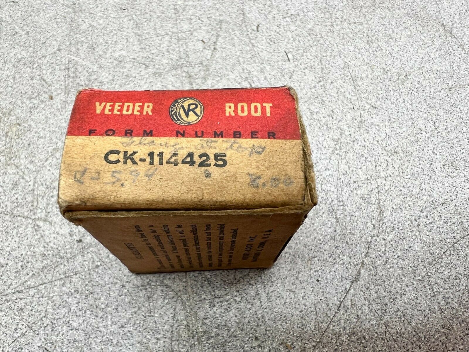 NEW IN BOX VEEDER ROOT PART CK-114425
