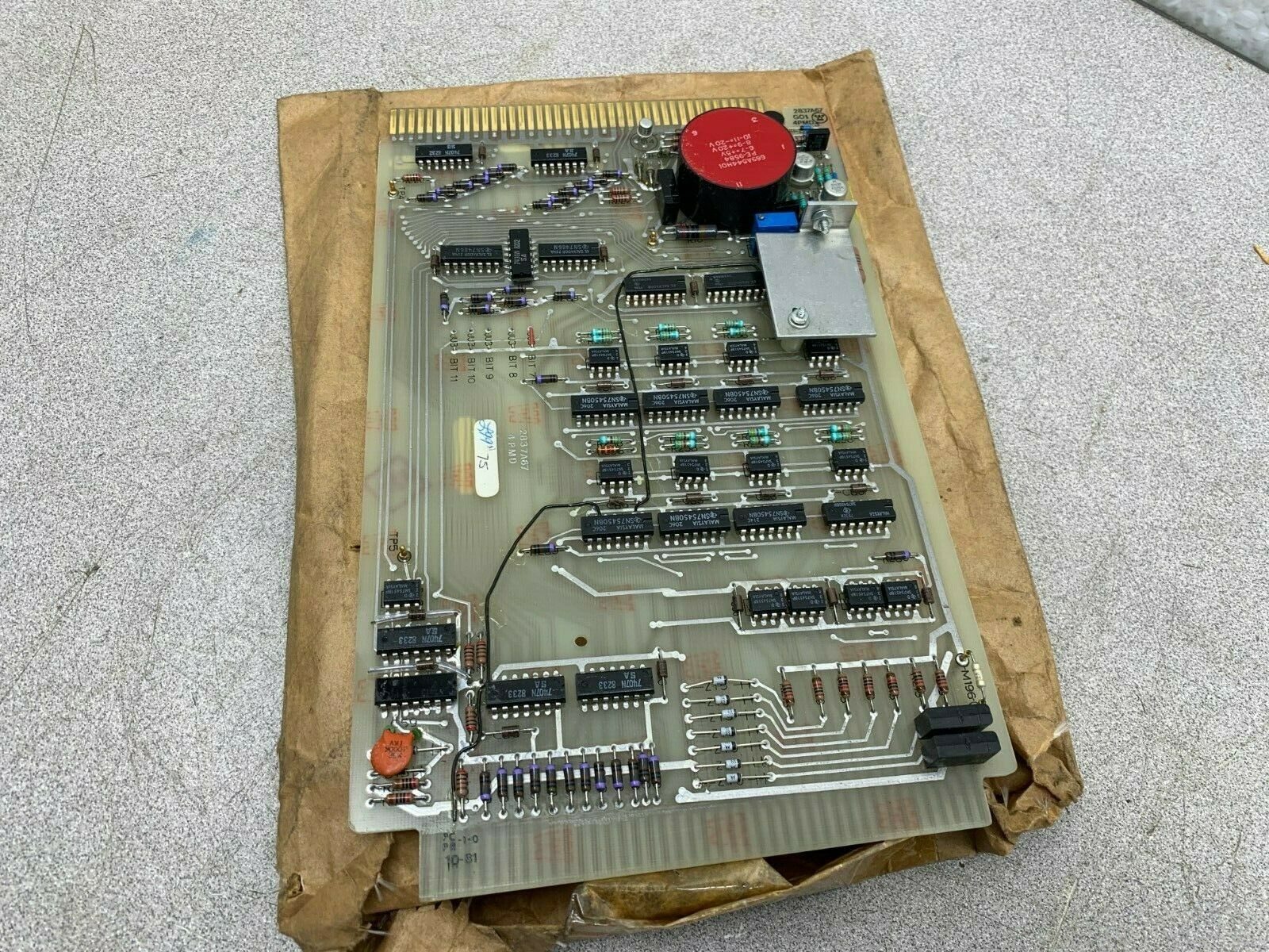 NEW NO BOX WESTINGHOUSE 2837A67G01 4PMD CIRCUT BOARD 2837A67G01