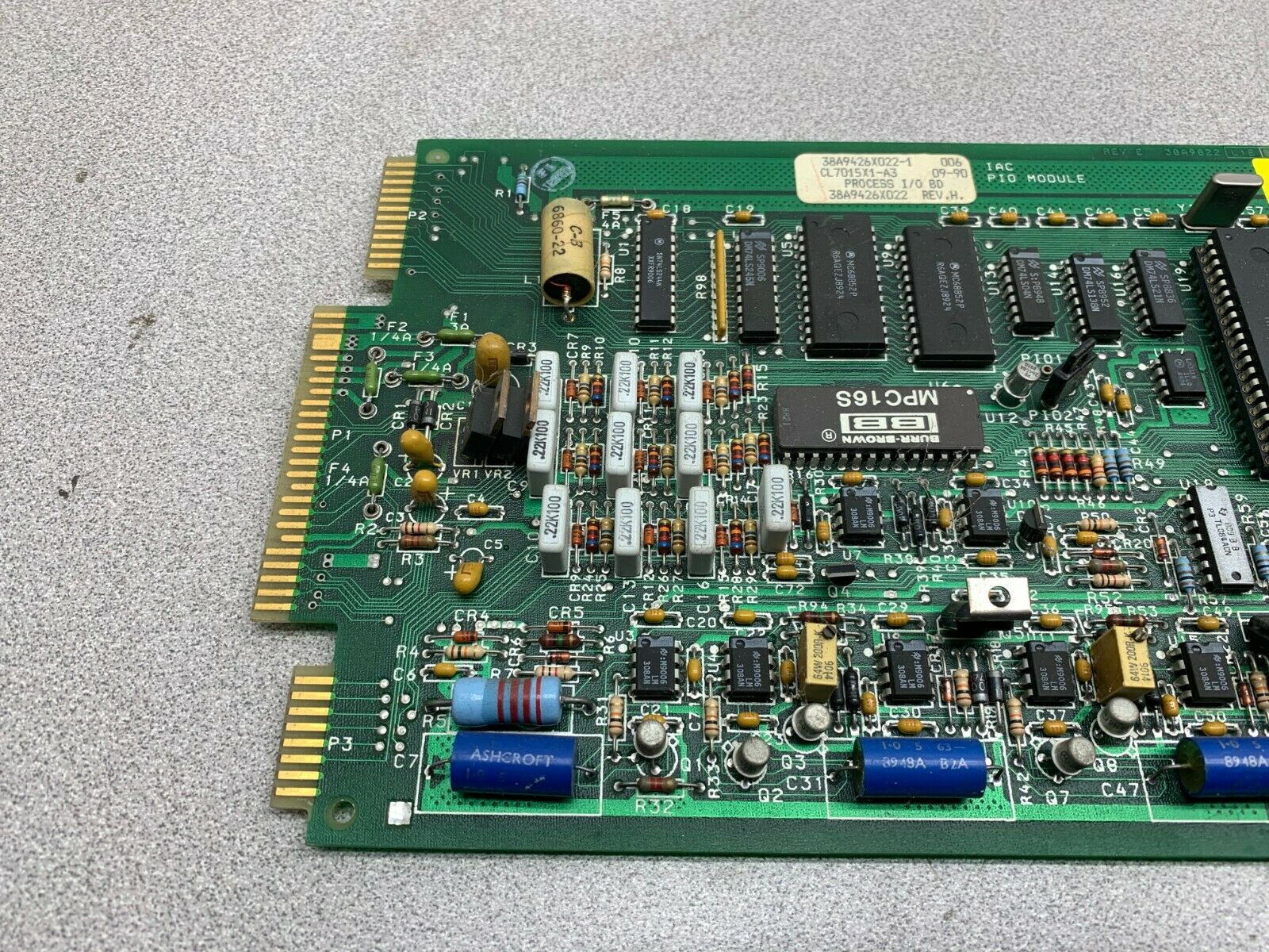 USED FISHER 38A9426X022-1 PROCESS I/O CIRCUIT BOARD CL7015X1-A3