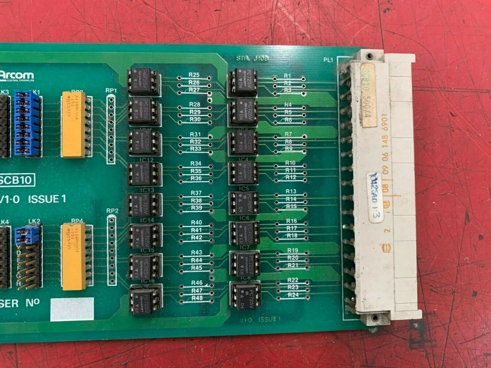 USED ARCOM SCB10 V1.0 CIRCUIT BOARD