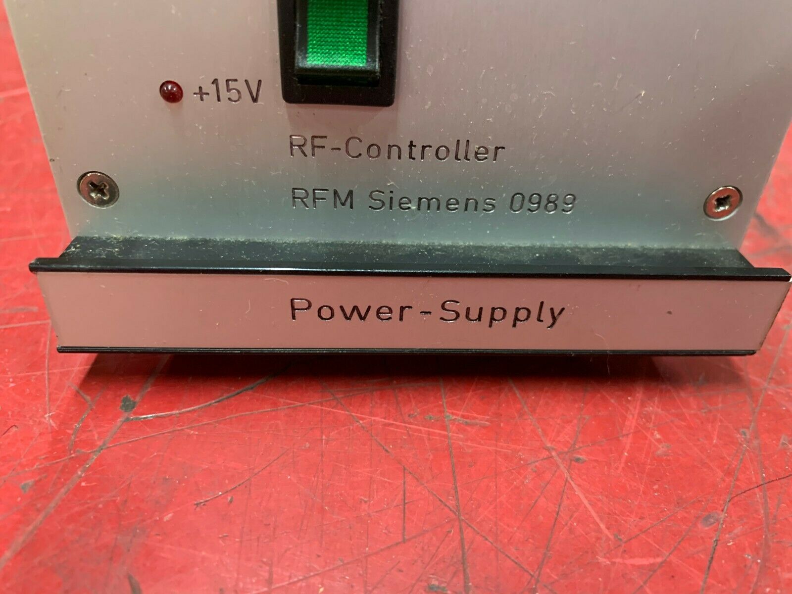 USED SIEMENS POWER SUPPLY FOR RF-CONTROLLER RFM 0989