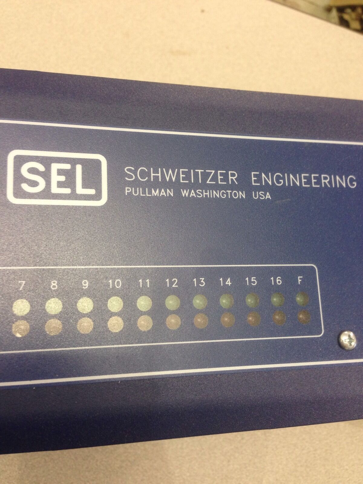 USED SCHWEITZER ENGINEERIMG LABORATORIES COMMUNICATIONS PROCESSOR SEL-2020