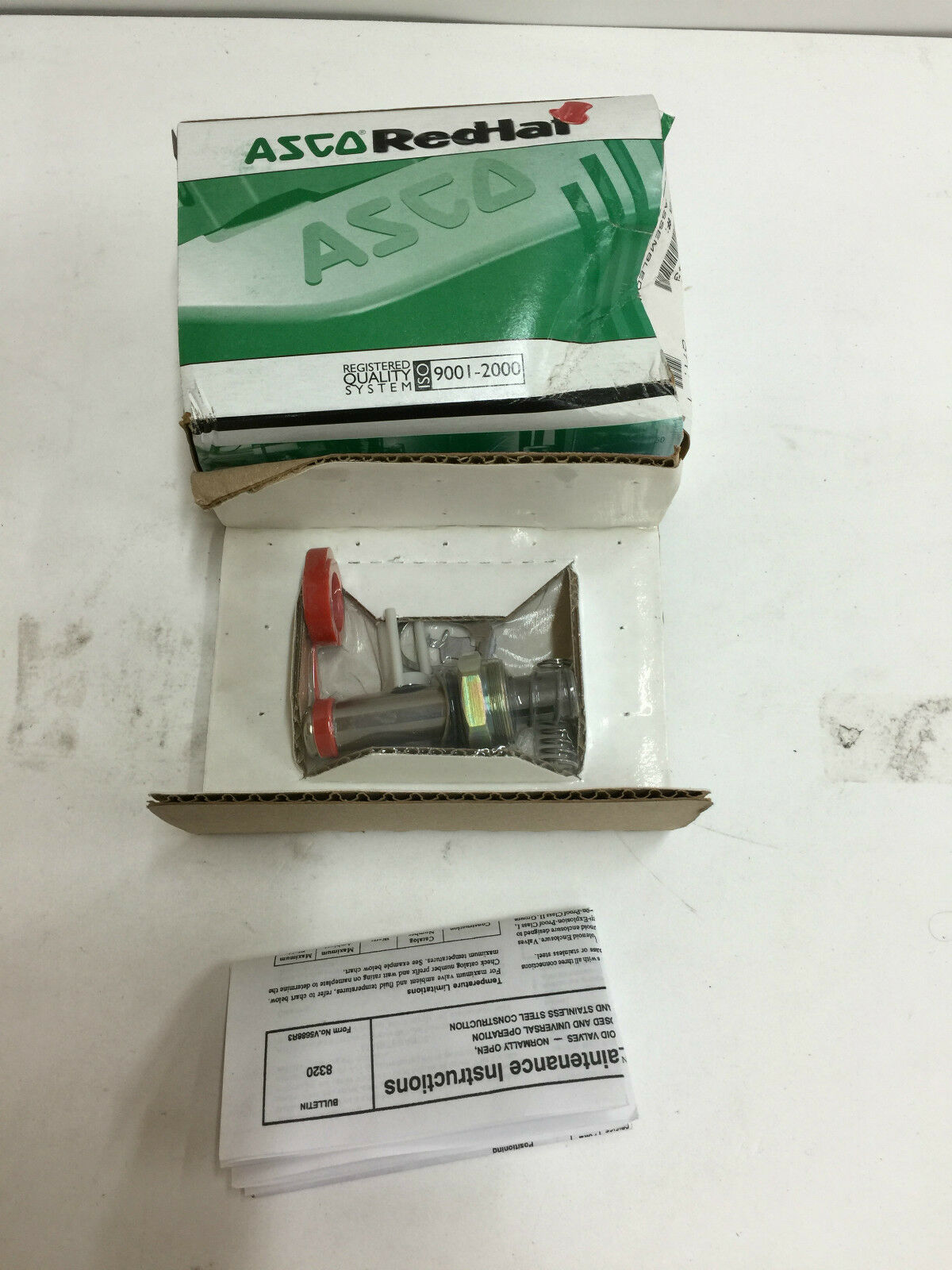 NEW IN BOX ASCO SOLENOID VALVE REBUILD KIT 250010-377