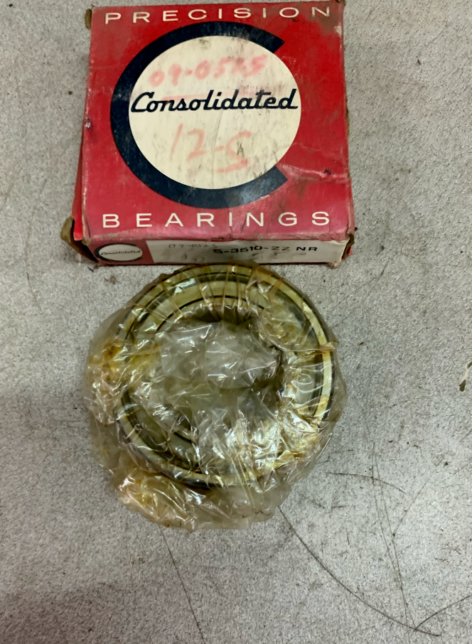 NEW IN BOX CONSOLIDATED BALL BEARING S-3510-ZZ