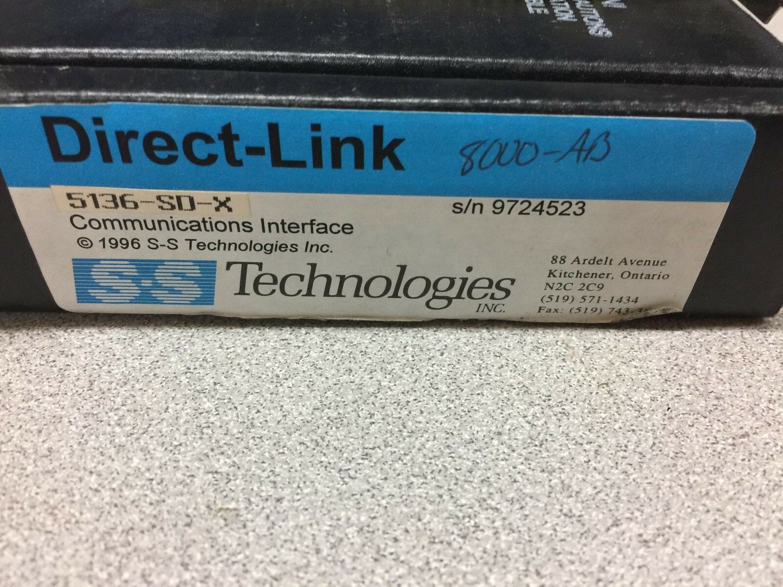 NEW IN BOX DIRECT-LINK COMMUNICATIONS INTERFACE 5136-SD-X