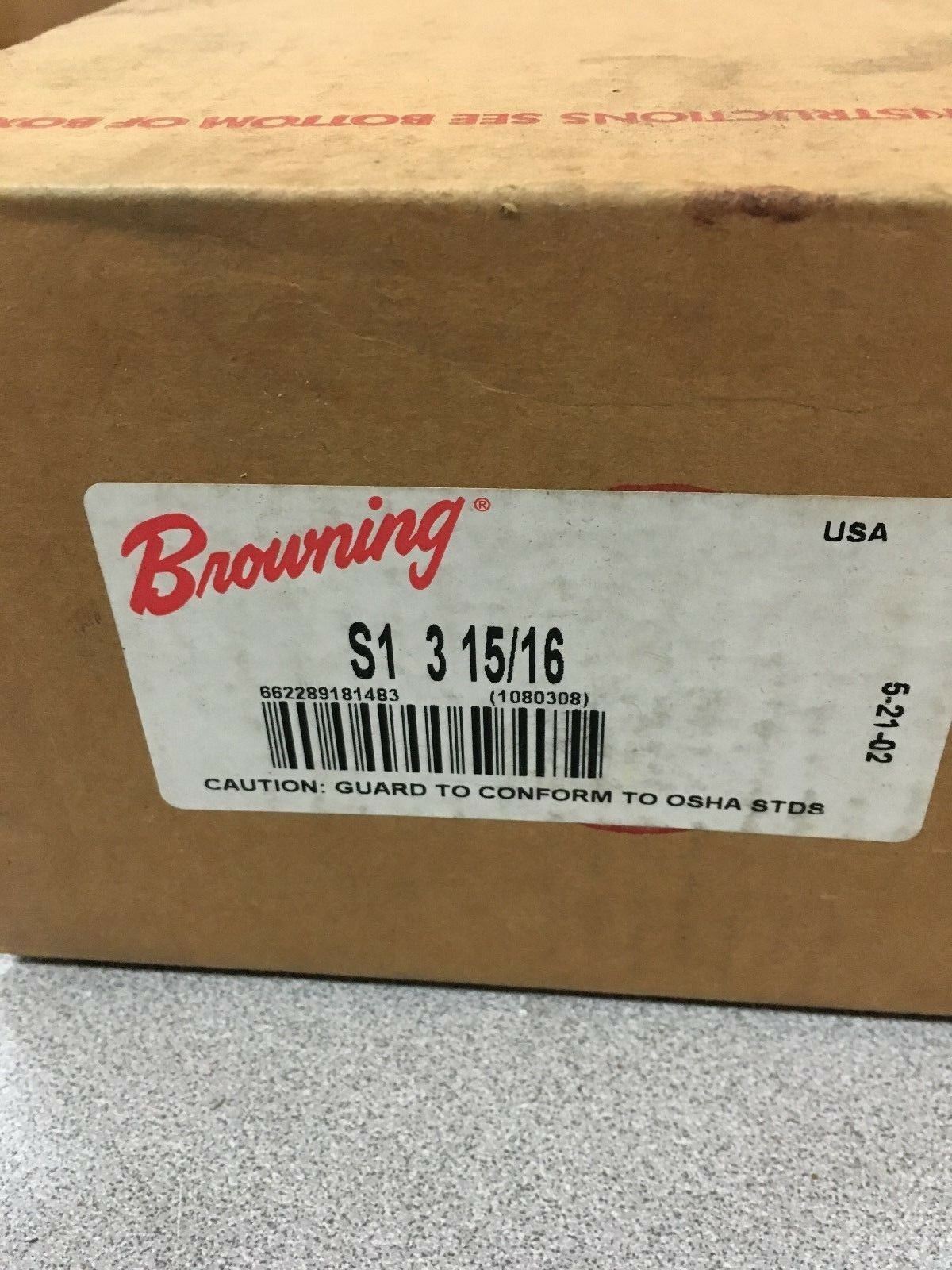 NEW IN BOX BROWNING BUSHING S1