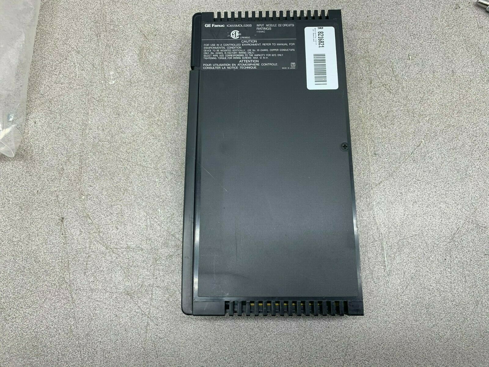 USED GE INPUT MODULE IC655MDC526B