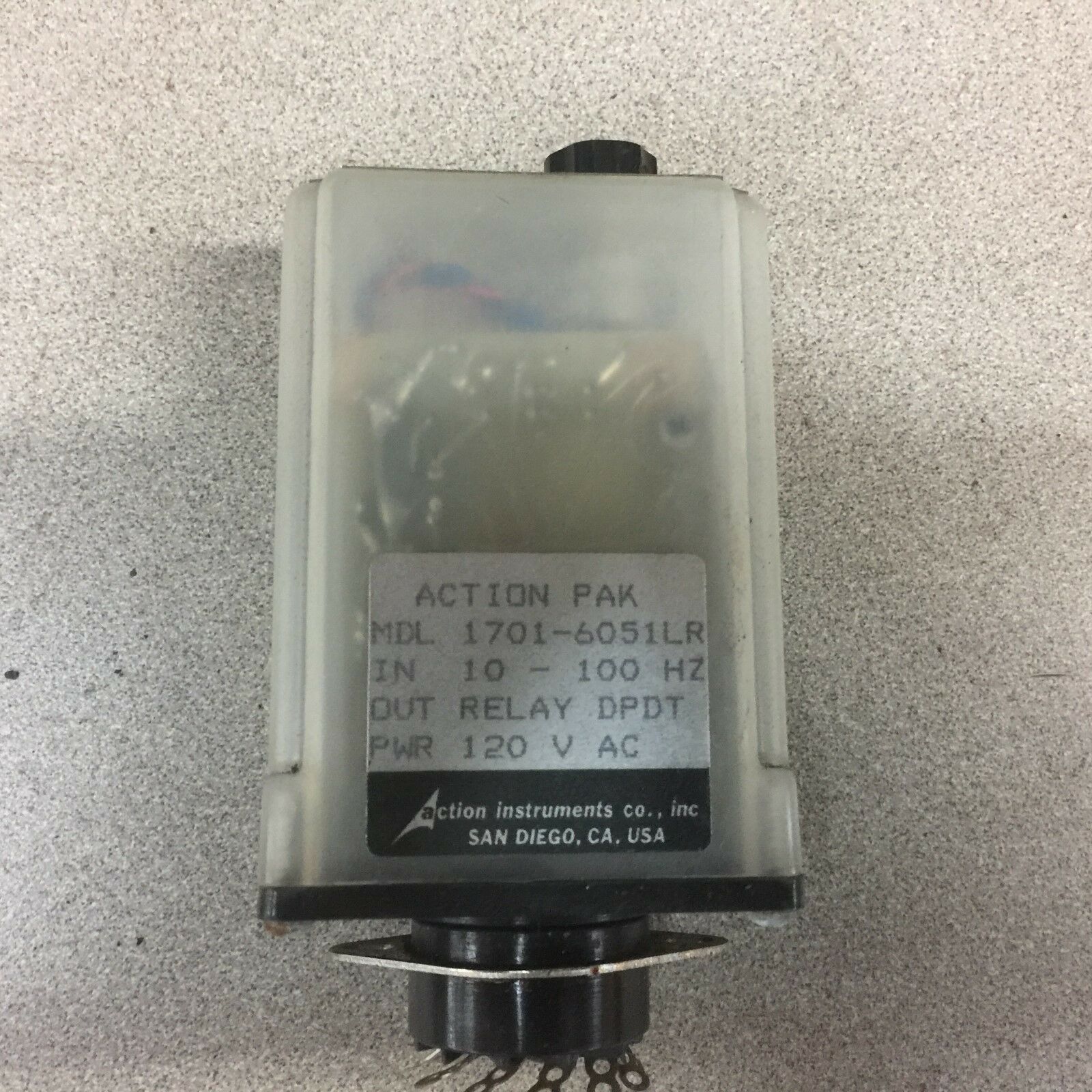 NEW IN BOX ACTION RELAY 1701-6051LR