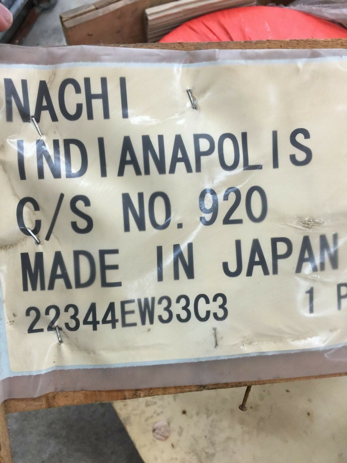 NEW NACHI ROLLER BEARING 22344EW33 C3 MY