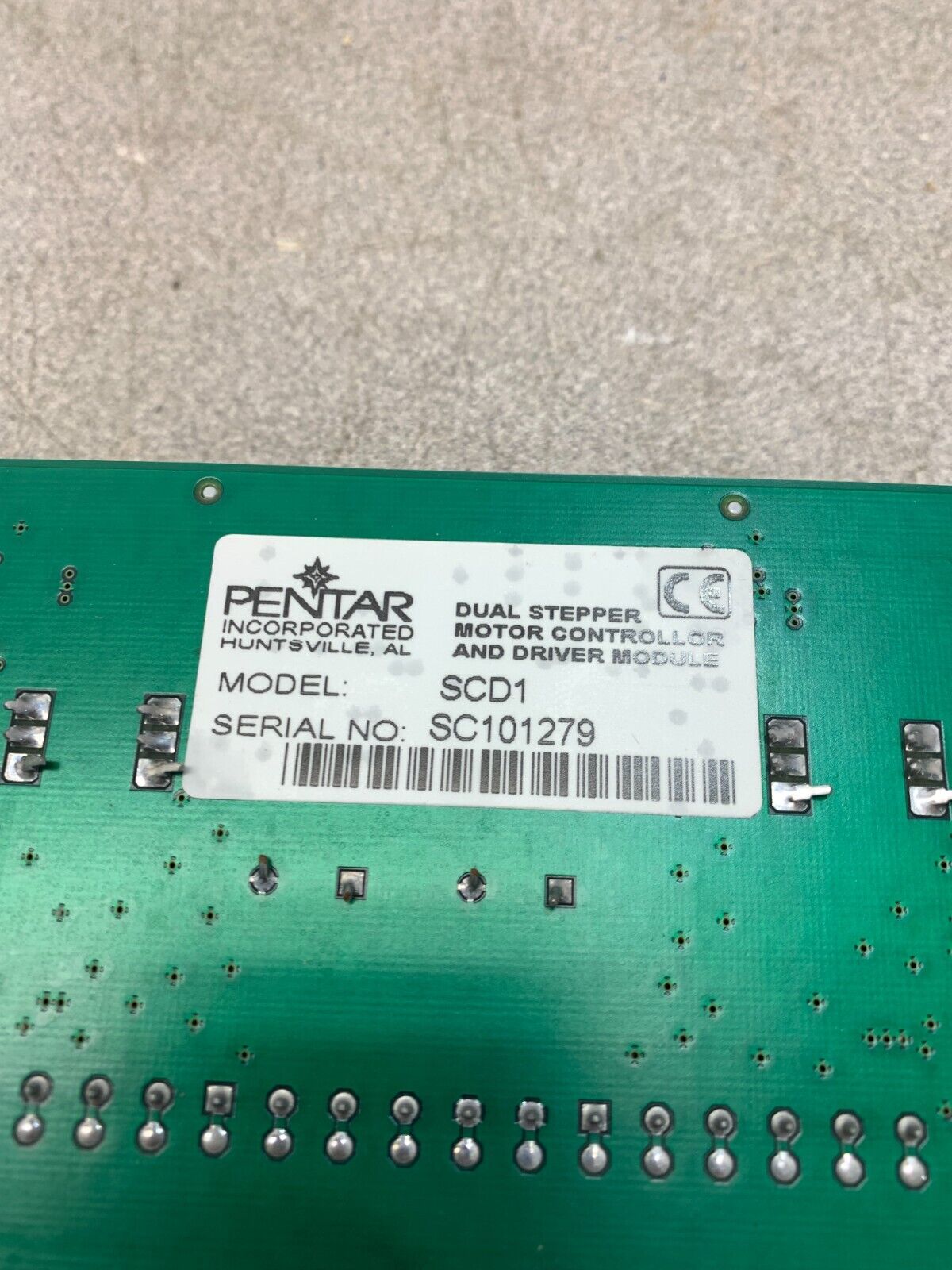 USED PENTAR Dual Stepper Motor Controller and Driver Module SCD1