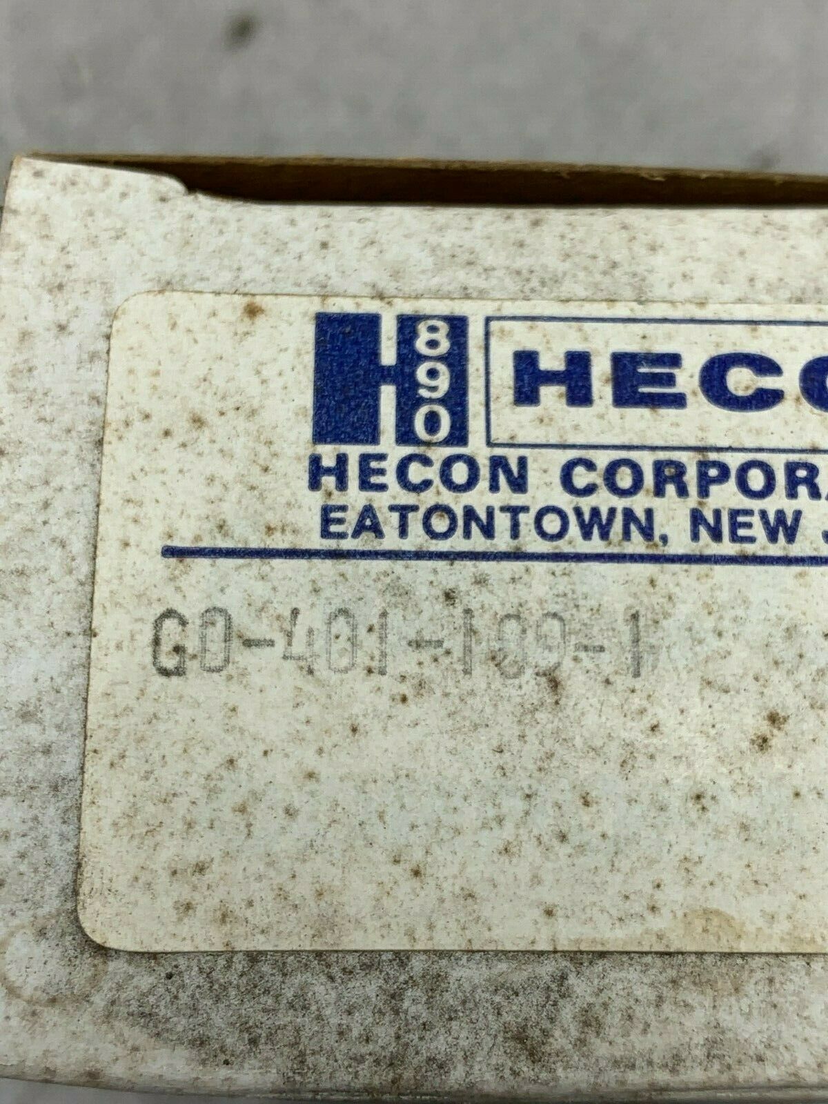 NEW IN BOX HECON COUNTER G0-401-109-1