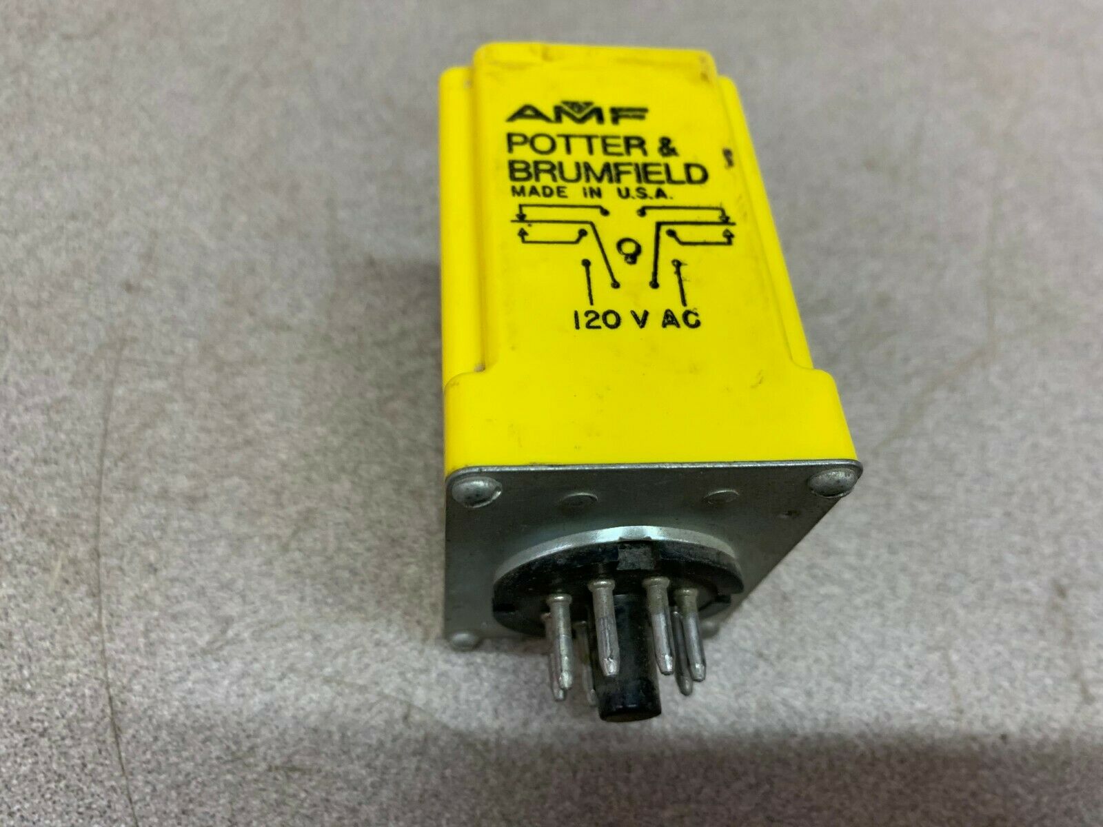 USED POTTER & BRUMFIELD RELAY CDB-38-70001