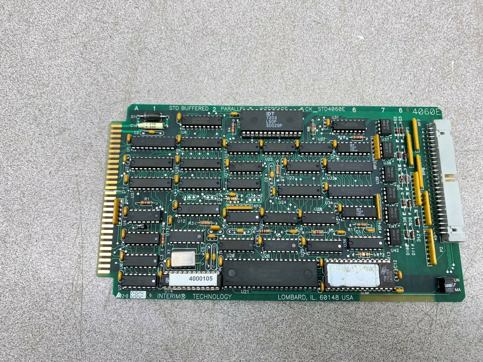 USED INTERIM CIRCUIT BOARD STD4060E