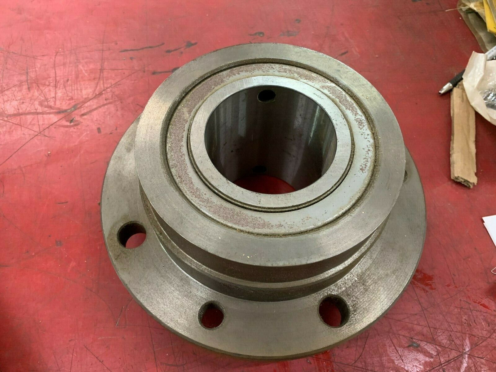 NEW IN BOX MOLINE 4-BOLT TYPE-E PILOTED FLANGE BEARING 3-7/16" BORE 113-01-307