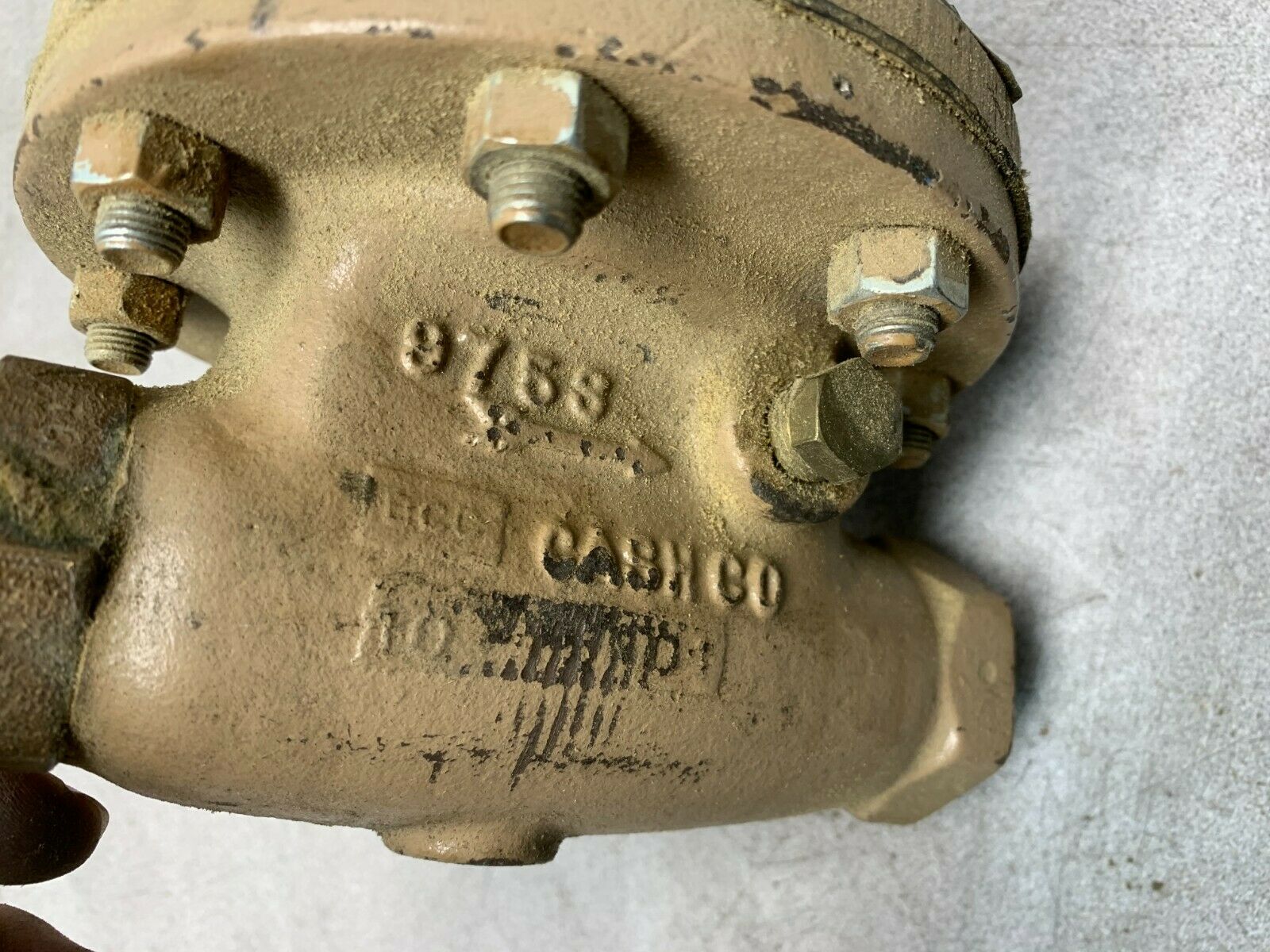 USED CASHCO VALVE 1000HP-1+6 CI/CI/B2/L CODE DBJ-1B27-11A00000B