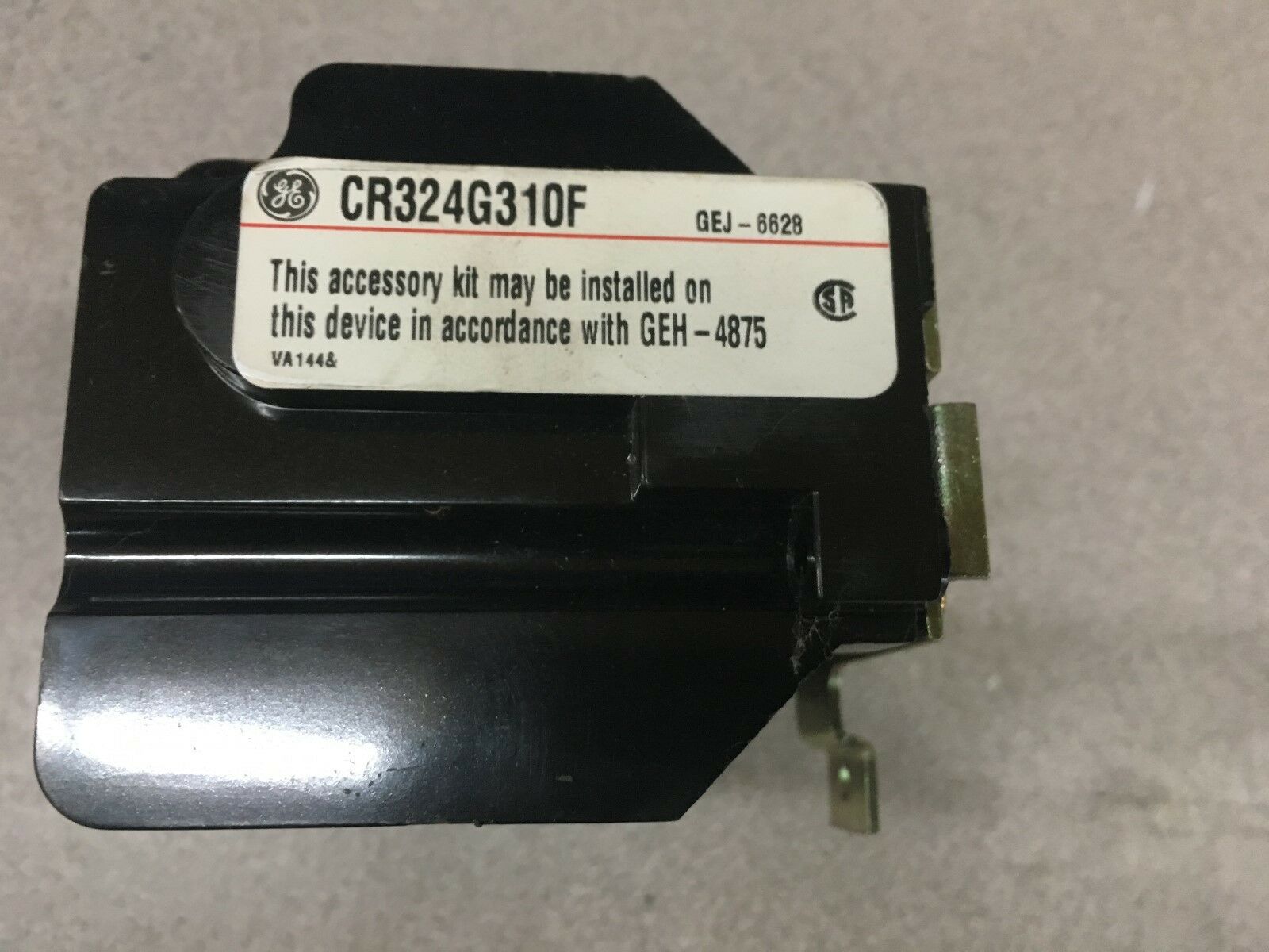 NEW NO BOX GENERAL ELECTRIC OVERLOAD RELAY CR324G310F