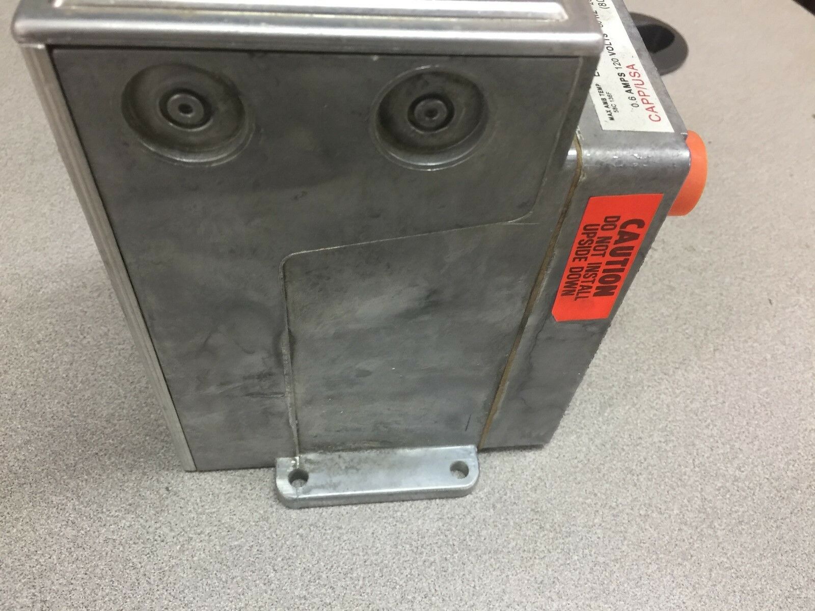 NEW NO BOX CAPP USA 120 V 0.6AMP ELECTRIC ACTUATOR 269595