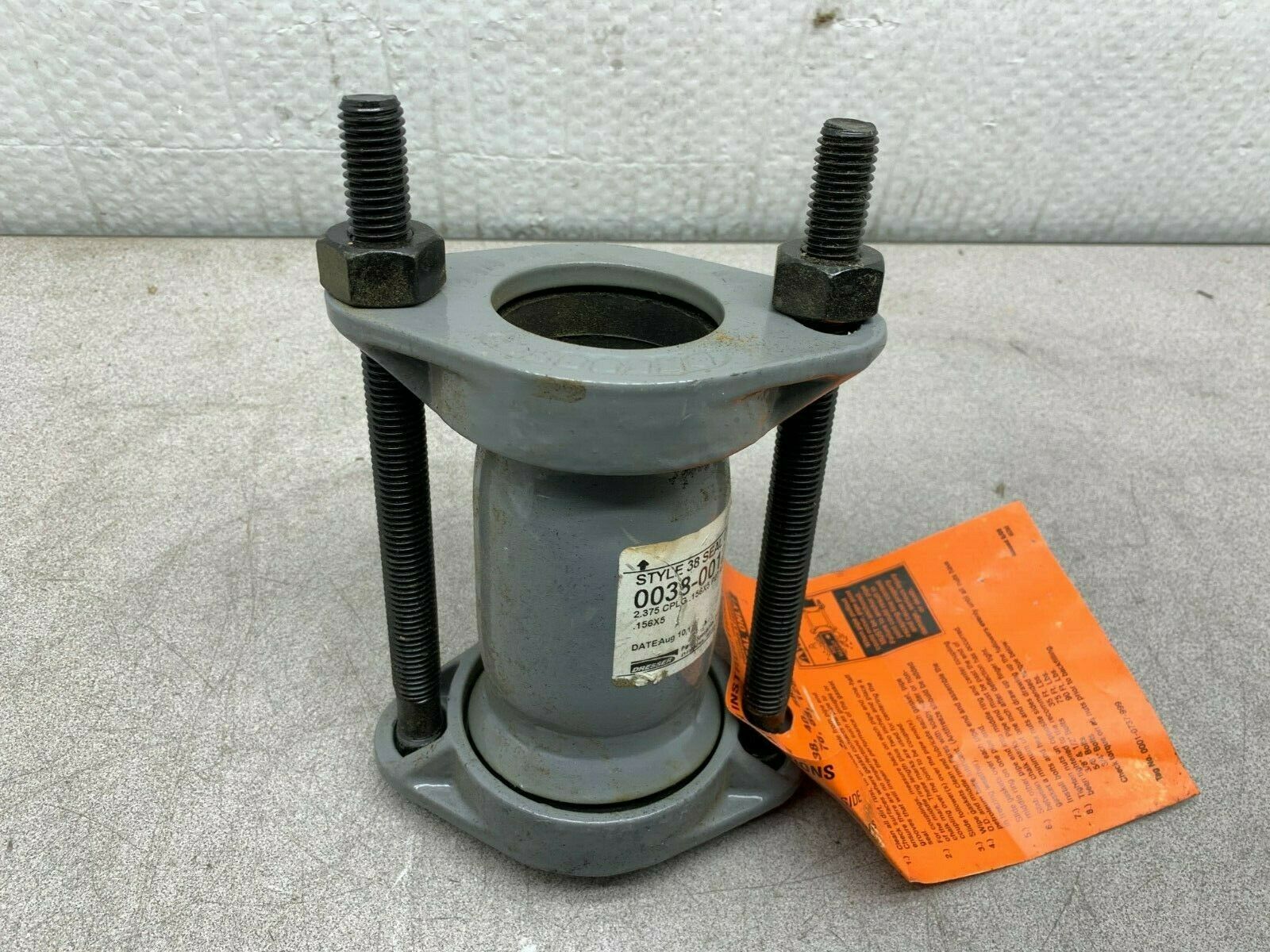 NEW NO BOX DRESSER STYLE 38 COUPLING 0038-0012-011