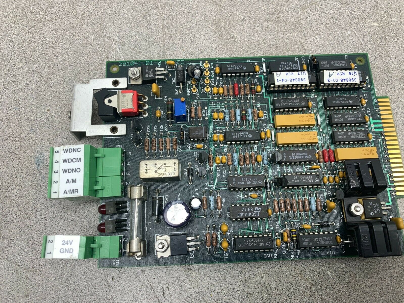 USED EMERSON PC BOARD 392041-01-4