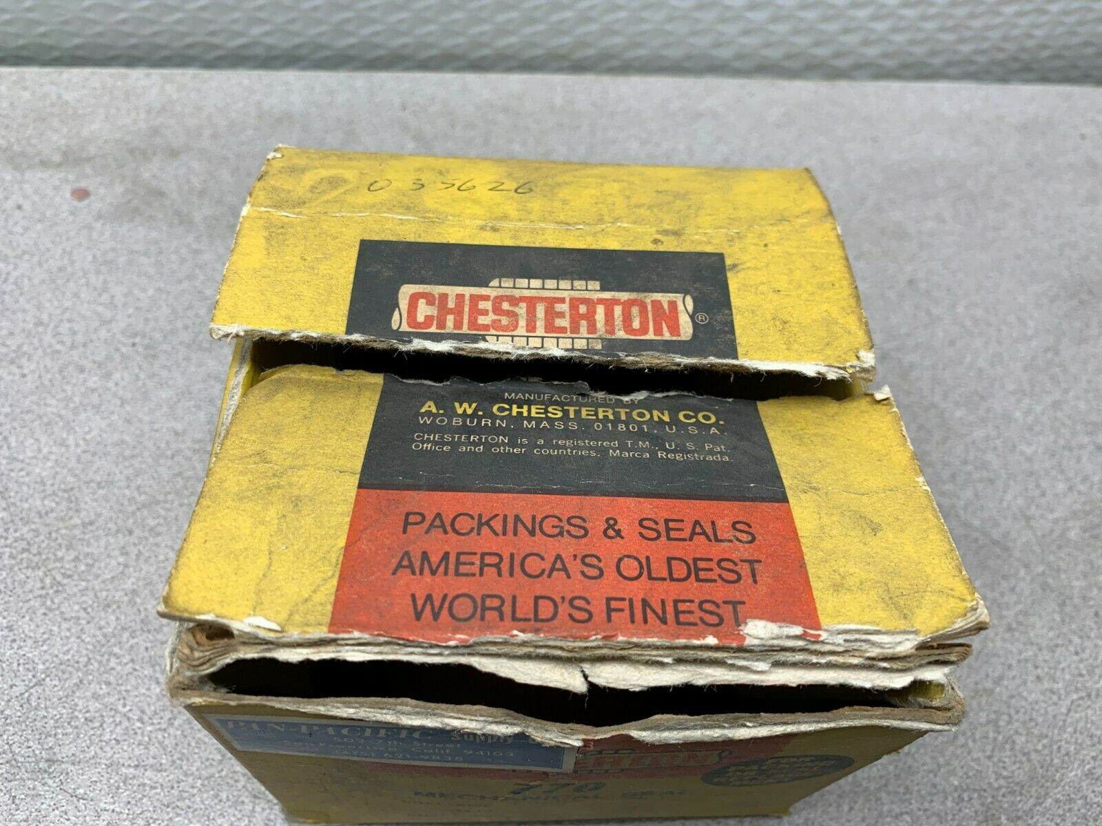 NEW IN BOX CHESTERTON 770 MECHANICAL SEAL ROTARY UNIT 1.625" 13 EIW-EIZ