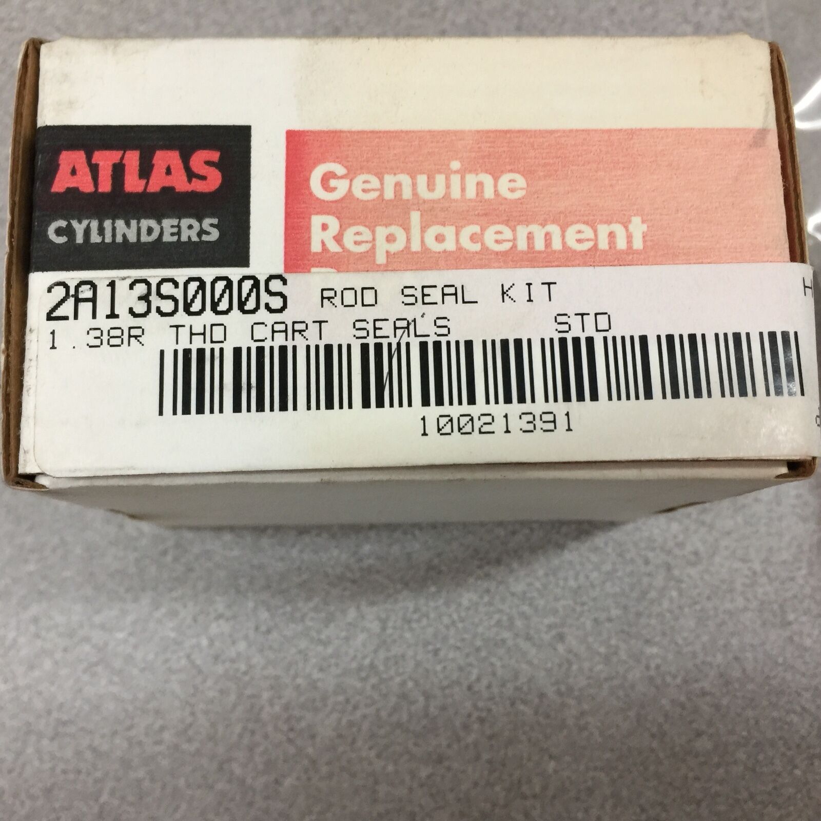 NEW IN BOX ATLAS 1.38R ROD SEAL KIT 2A13S000S