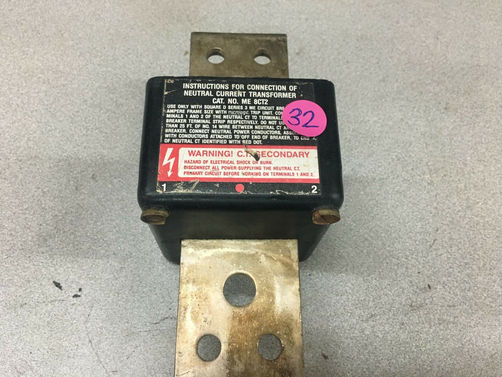 USED SQUARE D FUSE ME 8CT2