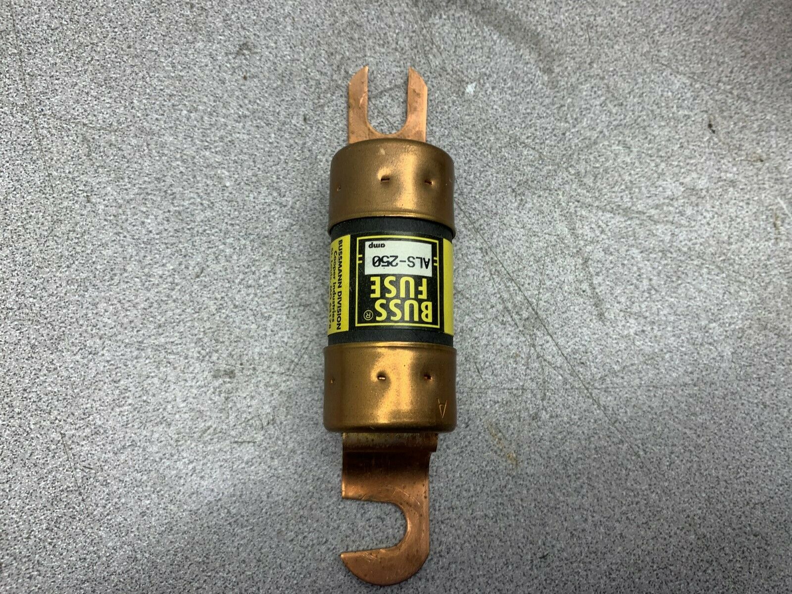 LOT OF 2 NEW NO BOX BUSS FUSE ALS-250