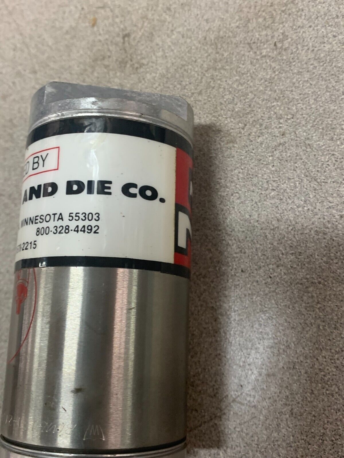 NEW NO BOX BIMBA STAINLESS CYLINDER D-27149-A