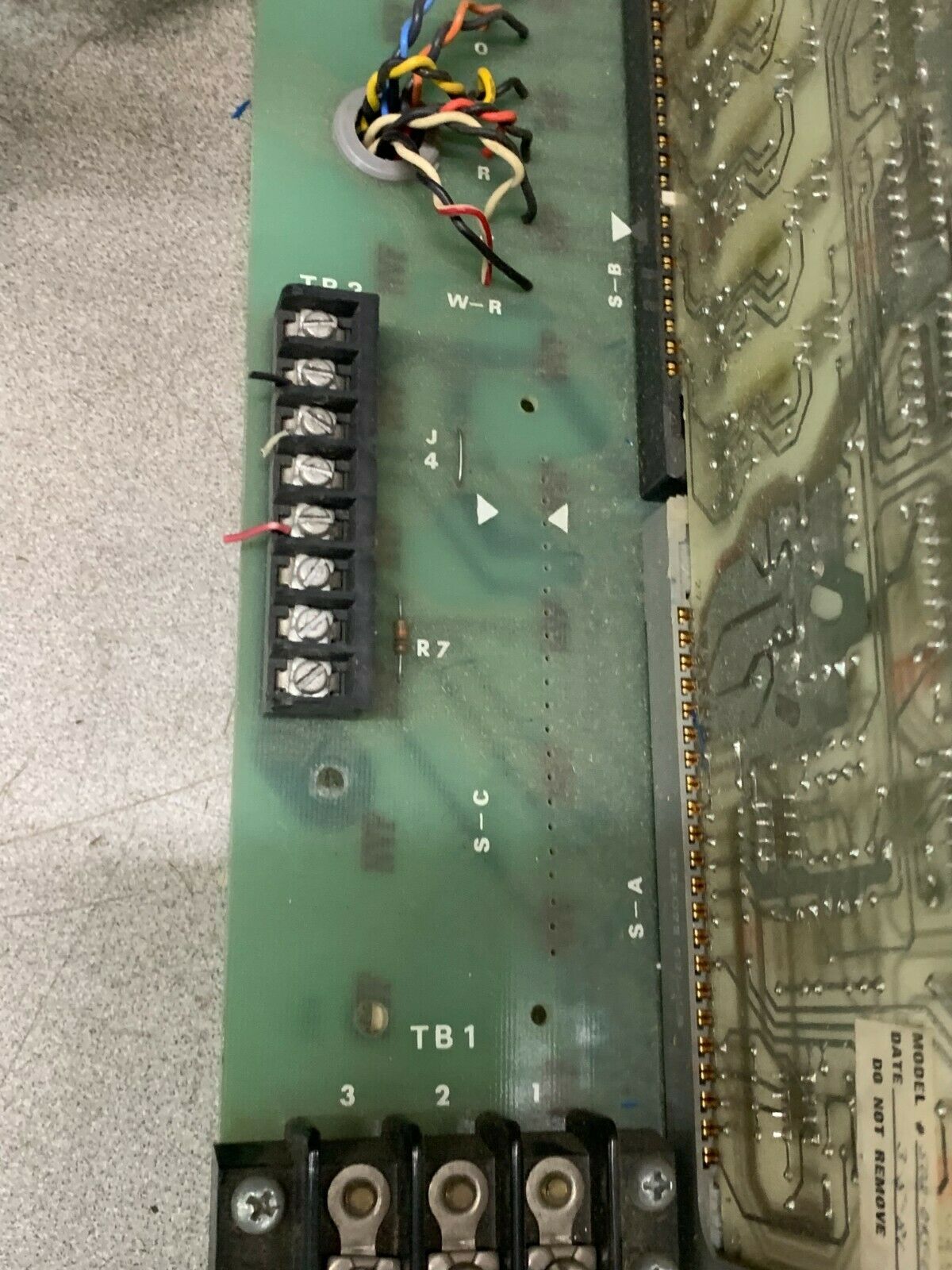 USED WELC-TROL POWER BOARD 71-077-061-002 WELCO