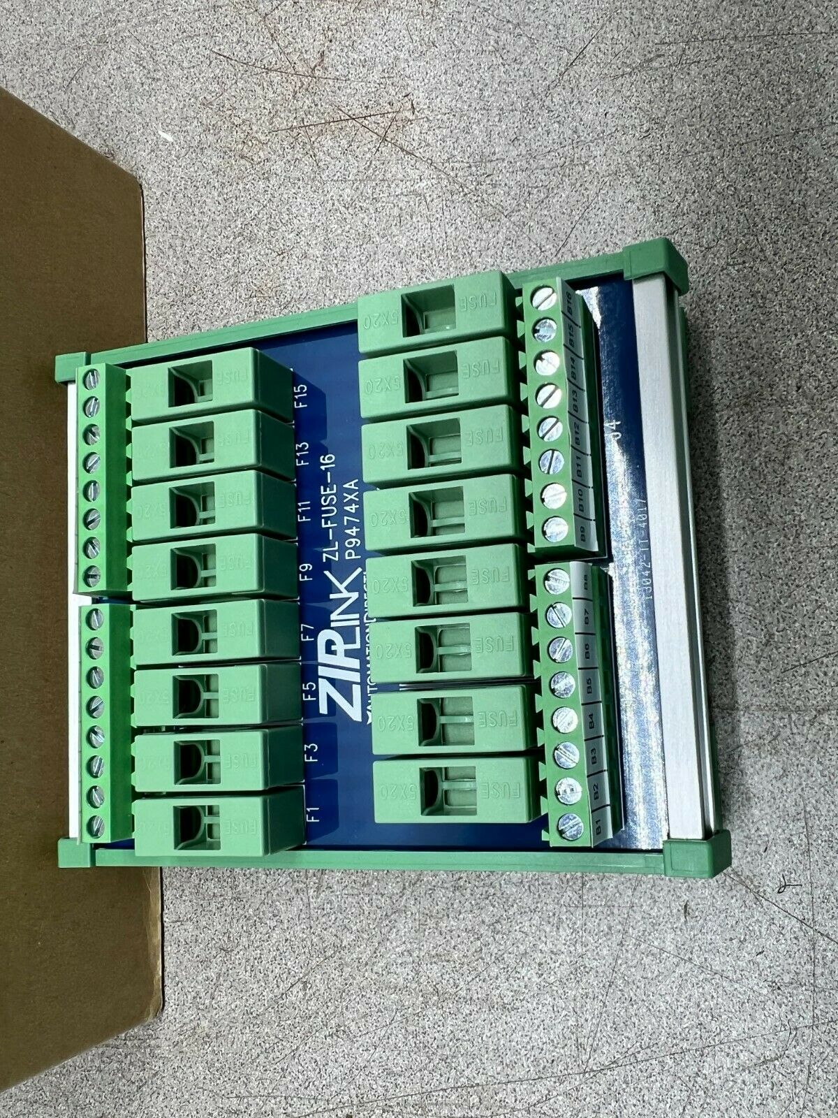 NEW IN BOX ZIPLINK 168FA  FUSE BLOCK ZL-FUSE-16