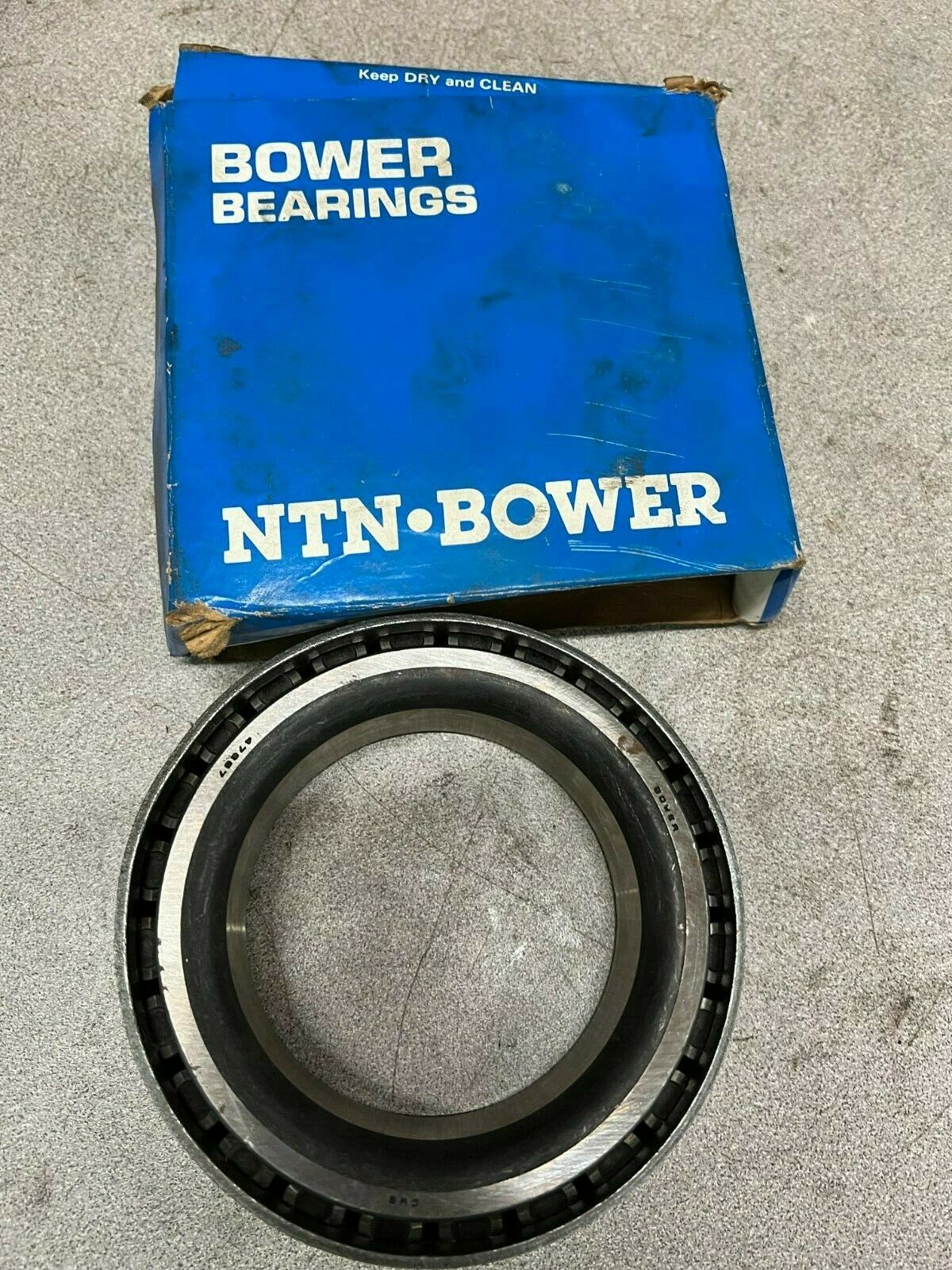 NEW IN BOX BOWER  47687 ROLLER BEARING BBG-7340