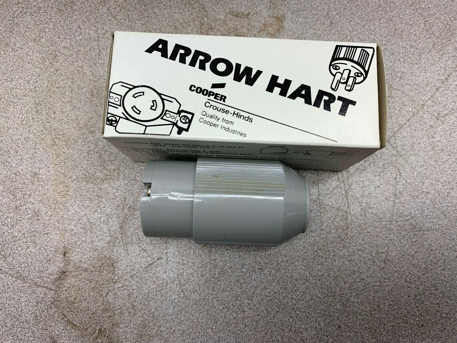 LOT OF 2 NEW IN BOX ARROW HART CONNECTOR 4731N