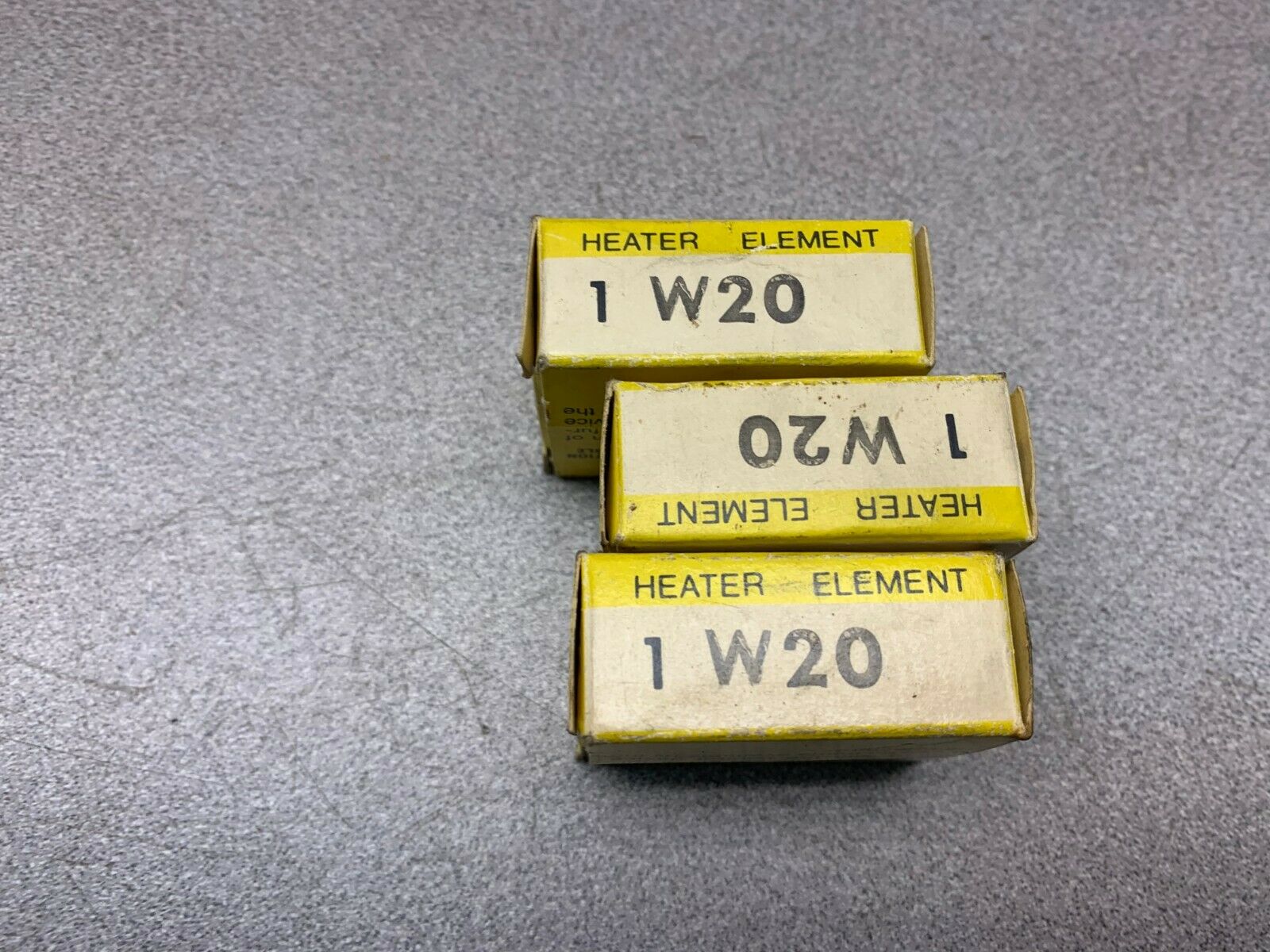 LOT OF 3 NEW IN BOX ALLEN BRADLEY HEATER ELEMENT W20