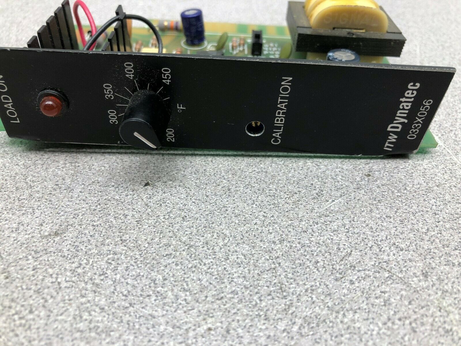 USED ITW DYNATEC CONTROL BOARD 033X056  /  4C26B8