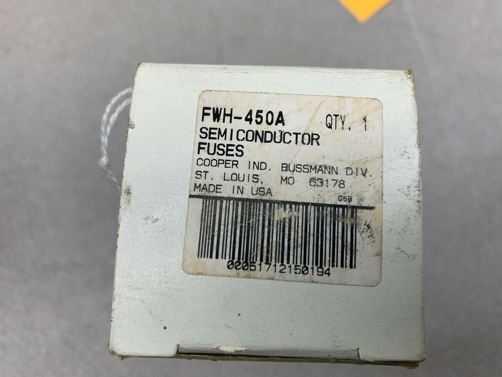 NEW IN BOX BUSSMAN FUSE FWH-450A