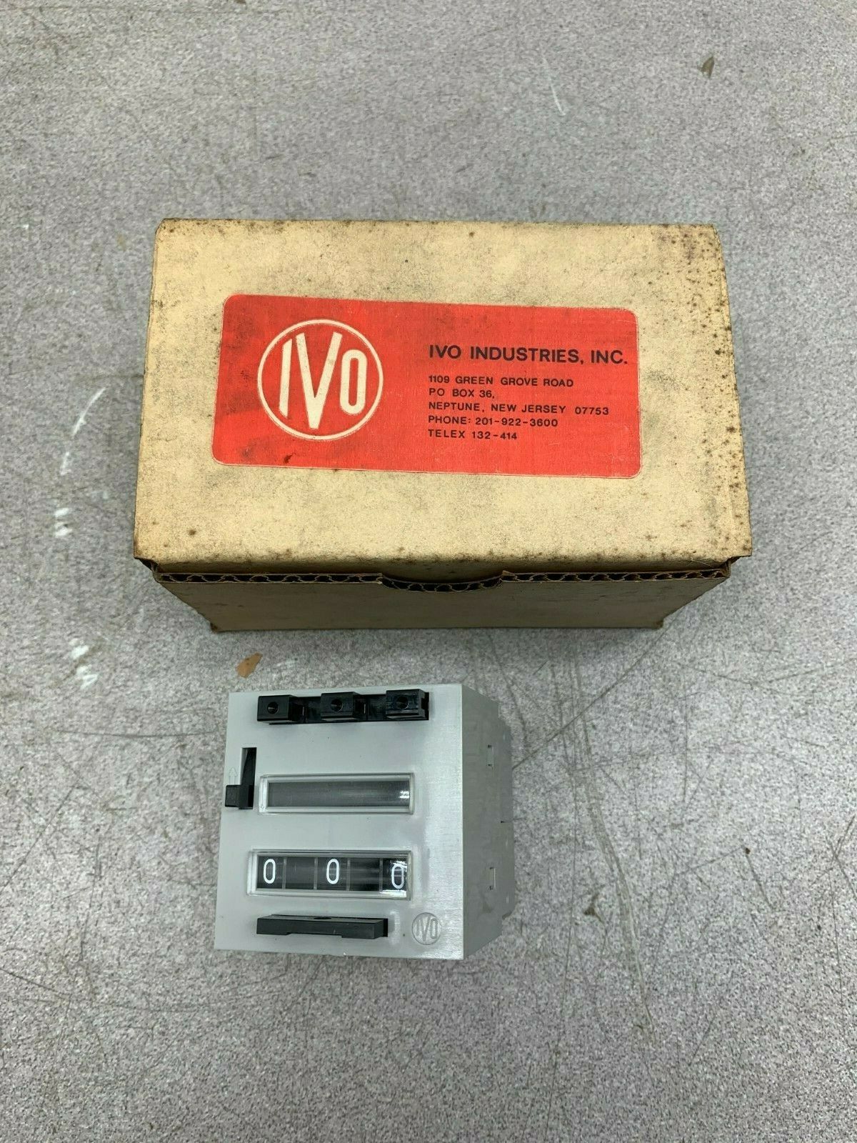 NEW IN BOX IVO COUNTER FE504.35A