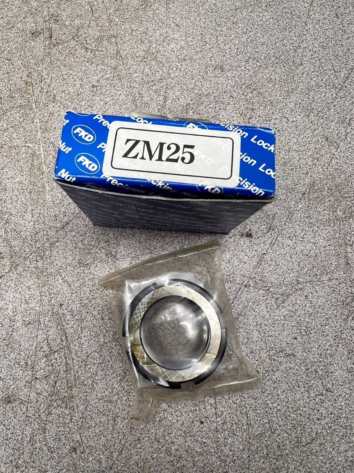 NEW IN BOX FKD LOCKING NUT ZM25