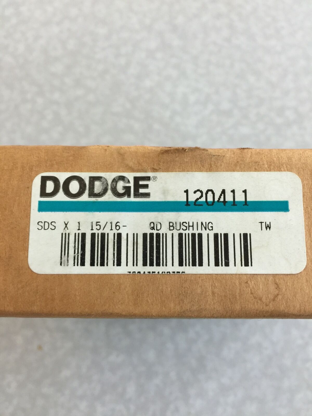 NEW IN BOX DODGE QUICK DISCONNECT BUSHING SDSX 1-15/16 BORE DIAMETER 120411