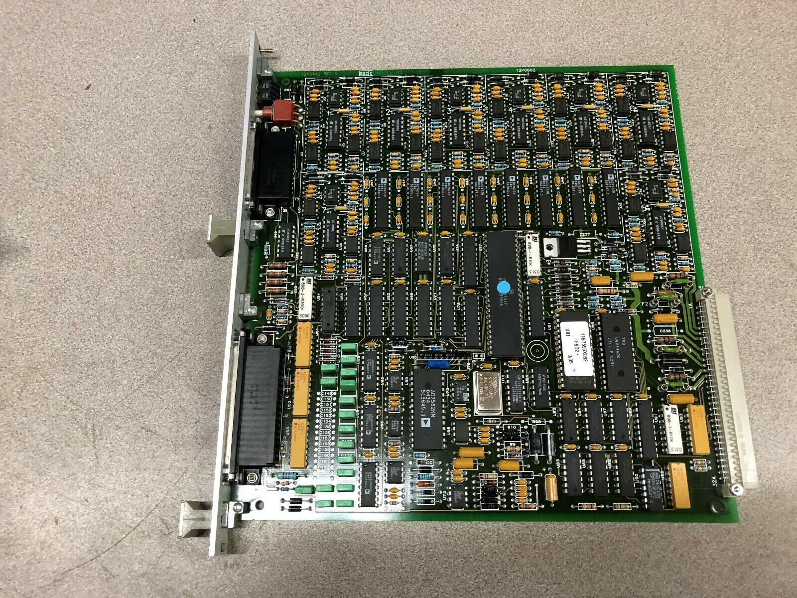 NEW NO BOX FISHER ROSEMOUNT ANALOG I/O CARD 12P0663X03R REV C